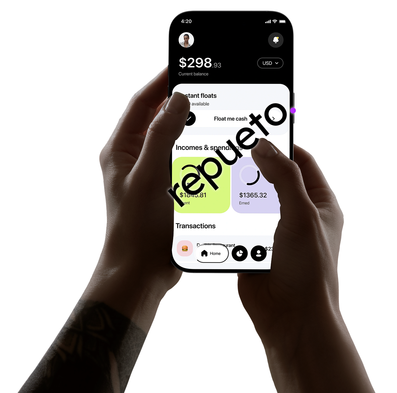 App showcase illustration